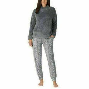 Jane and Bleecker Women's Cozy Lounge Set Gray